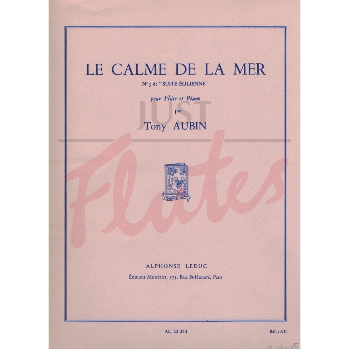 Le Calme de la Mer for Flute and Piano